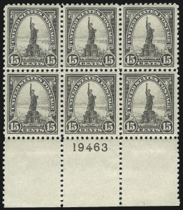 Sale 1014, Lot 2059, 1922 Issue (Scott 558-573)