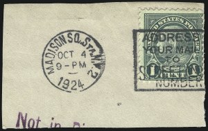 Sale 1014, Lot 2078, 1923-26 Issues (Scott 578-630)