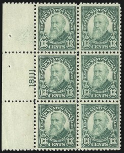 Sale 1014, Lot 2091, 1923-26 Issues (Scott 578-630)