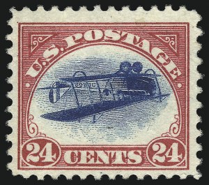 Sale 1014, Lot 2149, Inverted Jenny Position 31 (Scott C3a)