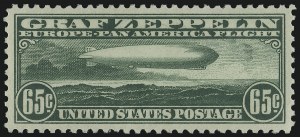 Sale 1014, Lot 2177, Air Post, Graf Zeppelin Issue (Scott C13-C15)