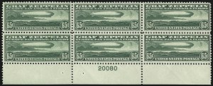 Sale 1014, Lot 2183, Air Post, Graf Zeppelin Issue (Scott C13-C15)