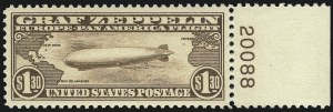 Sale 1014, Lot 2184, Air Post, Graf Zeppelin Issue (Scott C13-C15)