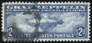 Sale 1014, Lot 2201, Air Post, Graf Zeppelin Issue (Scott C13-C15)