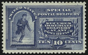 Sale 1014, Lot 2213, Special Delivery, Registration (Scott E1-E21, F1)