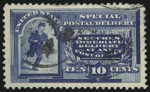 Sale 1014, Lot 2214, Special Delivery, Registration (Scott E1-E21, F1)