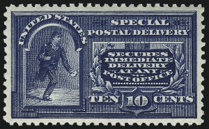 Sale 1014, Lot 2220, Special Delivery, Registration (Scott E1-E21, F1)