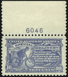 Sale 1014, Lot 2235, Special Delivery, Registration (Scott E1-E21, F1)