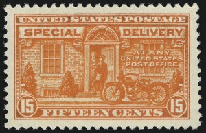 Sale 1014, Lot 2244, Special Delivery, Registration (Scott E1-E21, F1)