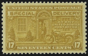 Sale 1014, Lot 2248, Special Delivery, Registration (Scott E1-E21, F1)