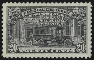 Sale 1014, Lot 2249, Special Delivery, Registration (Scott E1-E21, F1)