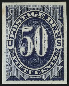 Sale 1014, Lot 2255, Postage Due Essays and Proofs