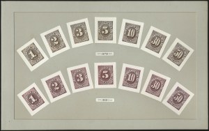 Sale 1014, Lot 2260, Postage Due Essays and Proofs