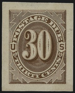 Sale 1014, Lot 2264, Postage Due Essays and Proofs