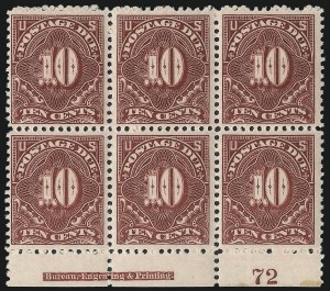 Sale 1014, Lot 2293, Postage Due (Scott J5-J36b)