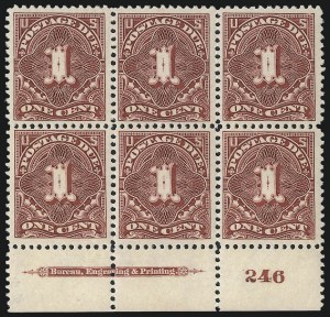 Sale 1014, Lot 2298, Postage Due (Scott J37-J89b)
