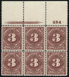 Sale 1014, Lot 2300, Postage Due (Scott J37-J89b)