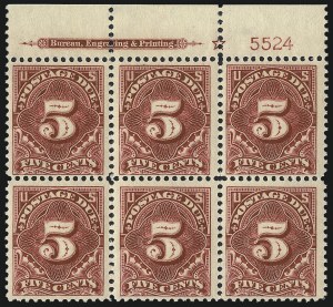 Sale 1014, Lot 2303, Postage Due (Scott J37-J89b)