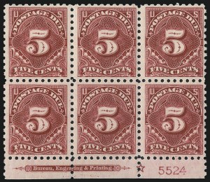 Sale 1014, Lot 2307, Postage Due (Scott J37-J89b)