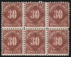 Sale 1014, Lot 2309, Postage Due (Scott J37-J89b)