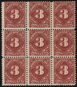Sale 1014, Lot 2313, Postage Due (Scott J37-J89b)
