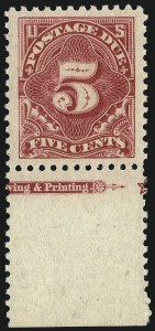 Sale 1014, Lot 2314, Postage Due (Scott J37-J89b)