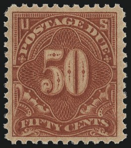 Sale 1014, Lot 2315, Postage Due (Scott J37-J89b)