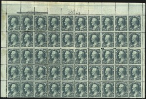 Sale 1014, Lot 2357, Officials, incl. full sheets (Scott O11-O116 var)