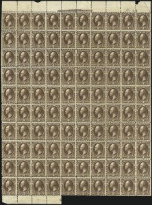 Sale 1014, Lot 2365, Officials, incl. full sheets (Scott O11-O116 var)