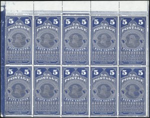 Sale 1014, Lot 2376, Newspapers & Periodicals (Scott PR5-PR125)