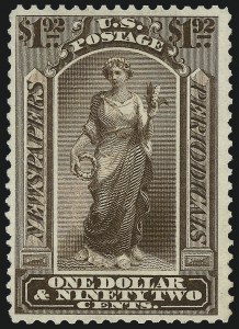 Sale 1014, Lot 2377, Newspapers & Periodicals (Scott PR5-PR125)