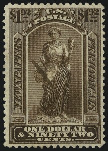 Sale 1014, Lot 2378, Newspapers & Periodicals (Scott PR5-PR125)