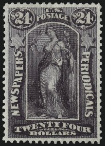 Sale 1014, Lot 2382, Newspapers & Periodicals (Scott PR5-PR125)