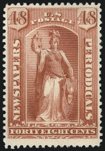 Sale 1014, Lot 2388, Newspapers & Periodicals (Scott PR5-PR125)