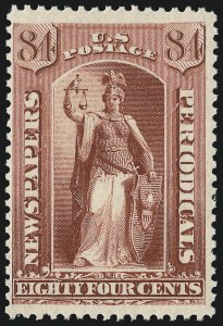 Sale 1014, Lot 2390, Newspapers & Periodicals (Scott PR5-PR125)