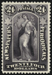 Sale 1014, Lot 2394, Newspapers & Periodicals (Scott PR5-PR125)