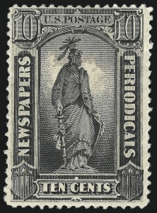 Sale 1014, Lot 2401, Newspapers & Periodicals (Scott PR5-PR125)