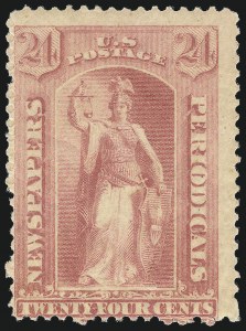 Sale 1014, Lot 2402, Newspapers & Periodicals (Scott PR5-PR125)