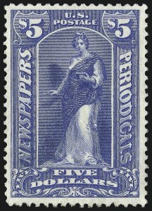 Sale 1014, Lot 2405, Newspapers & Periodicals (Scott PR5-PR125)