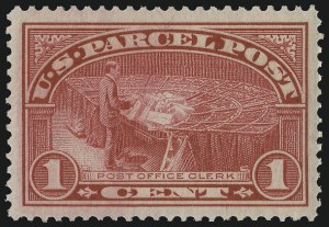 Sale 1014, Lot 2411, Parcel Post (Scott Q1-Q12)