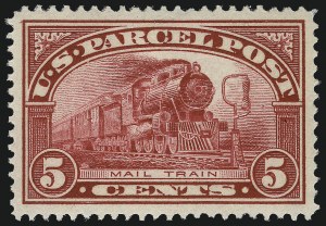 Sale 1014, Lot 2423, Parcel Post (Scott Q1-Q12)
