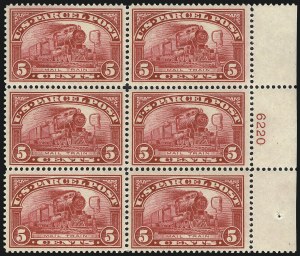 Sale 1014, Lot 2425, Parcel Post (Scott Q1-Q12)