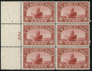 Sale 1014, Lot 2428, Parcel Post (Scott Q1-Q12)