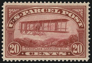 Sale 1014, Lot 2432, Parcel Post (Scott Q1-Q12)