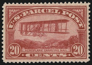 Sale 1014, Lot 2433, Parcel Post (Scott Q1-Q12)