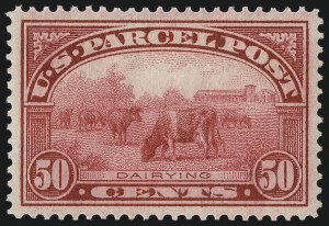 Sale 1014, Lot 2435, Parcel Post (Scott Q1-Q12)