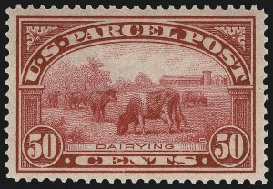 Sale 1014, Lot 2436, Parcel Post (Scott Q1-Q12)