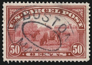 Sale 1014, Lot 2438, Parcel Post (Scott Q1-Q12)