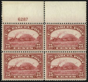 Sale 1014, Lot 2445, Parcel Post (Scott Q1-Q12)