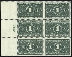 Sale 1014, Lot 2447, Parcel Post Postage Due, Special Handling (Scott JQ1-JQ5, QE1-QE4a)